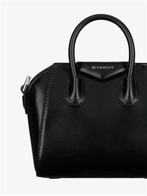 givenchy black micro antigona bag|givenchy antigona small price.